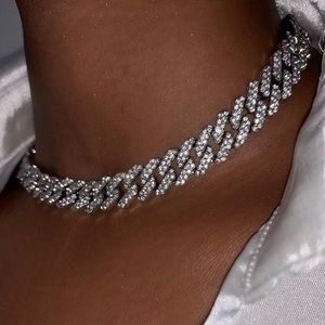 18” cuban link choker
